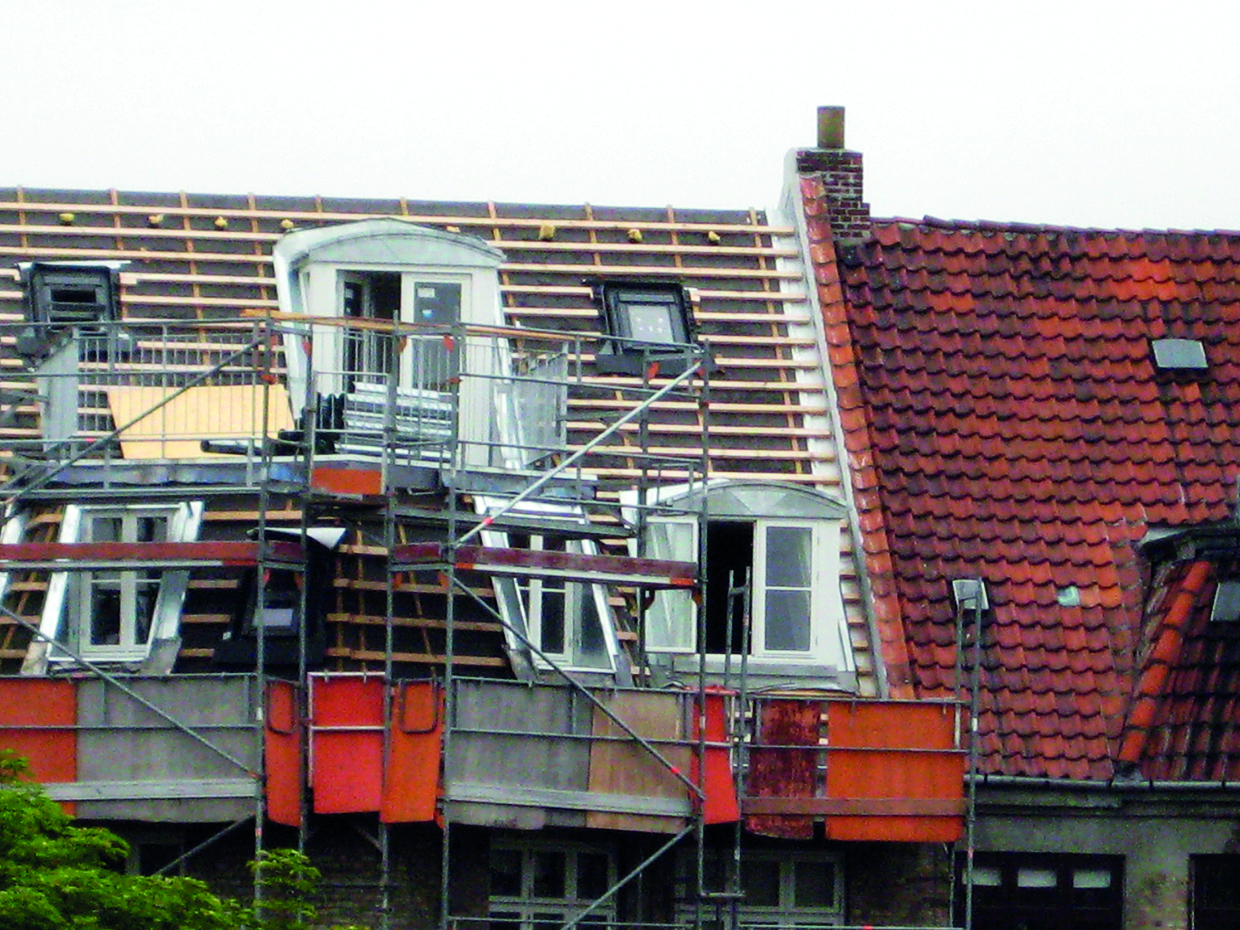 Kviste som redningsåbninger ved ombygning af loftrum til tagboliger. 